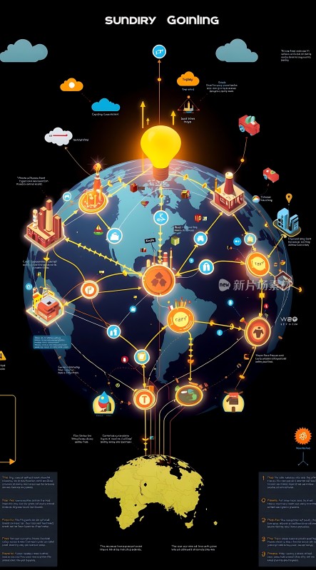 全球创新网络连接图
