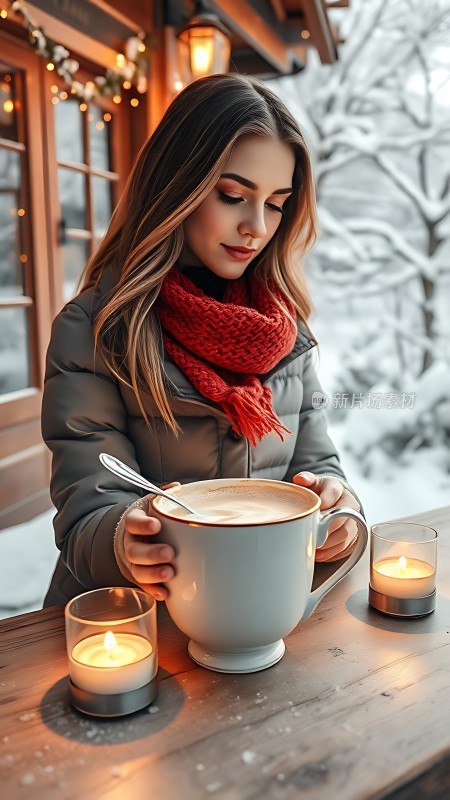 冬日暖饮温馨时刻