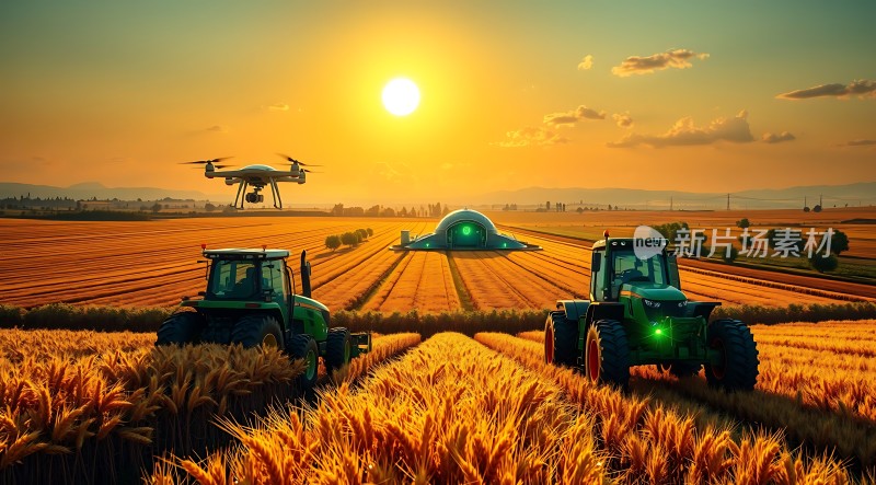 智慧农业科技助力丰收新时代