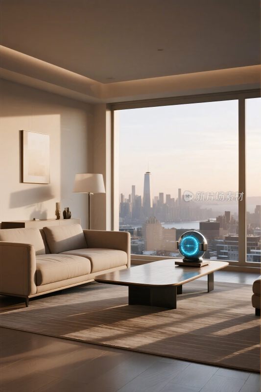 现代公寓客厅室内场景