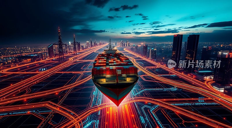 未来之城智能交通