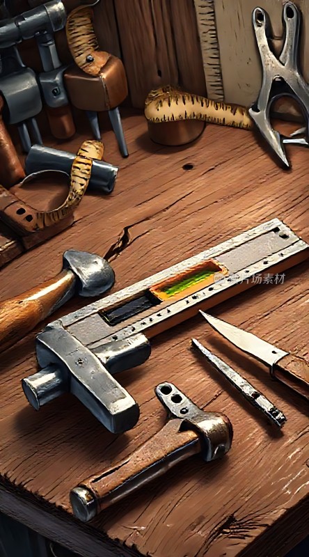 工具与武器结合的艺术品