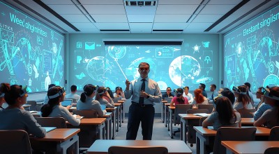 未来教室智慧教学互动课堂