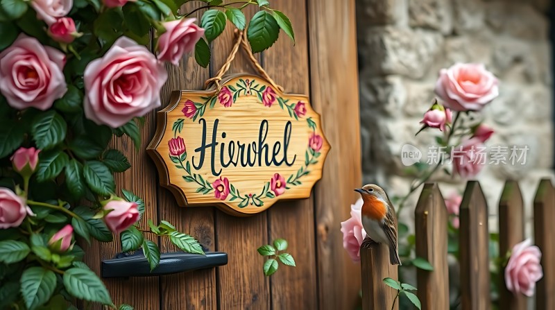 欢迎来到玫瑰花园