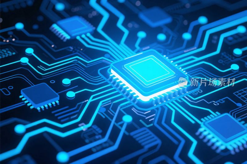 电子芯片电路图