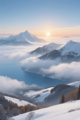 雪山云海风景图 雪山云海风景图