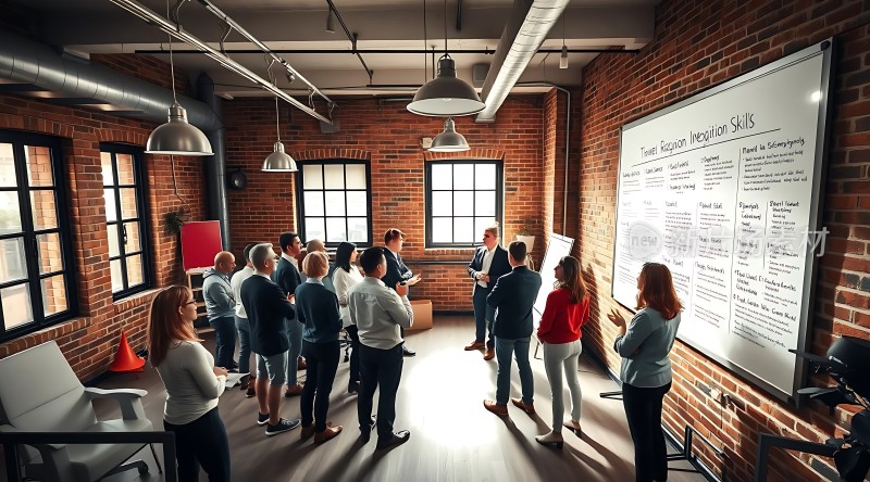 团队协作会议共同探讨区域融合技能