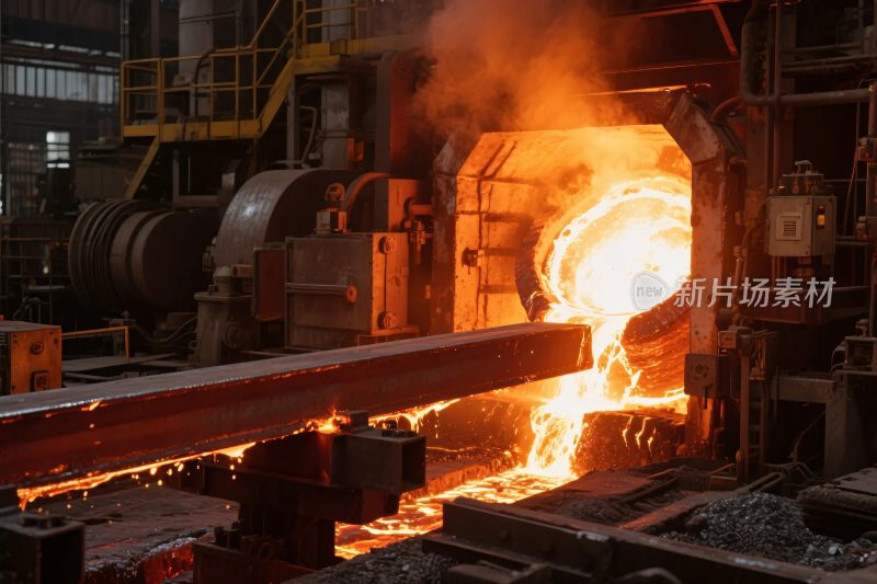 工业熔炉生产场景