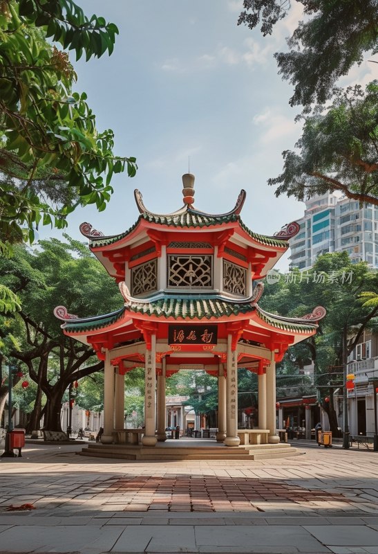 汕头中山亭景致