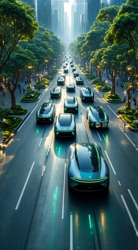 未来之城智能出行新时代