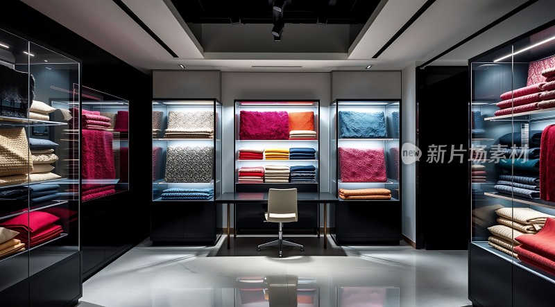 精品布艺展示色彩丰富设计现代