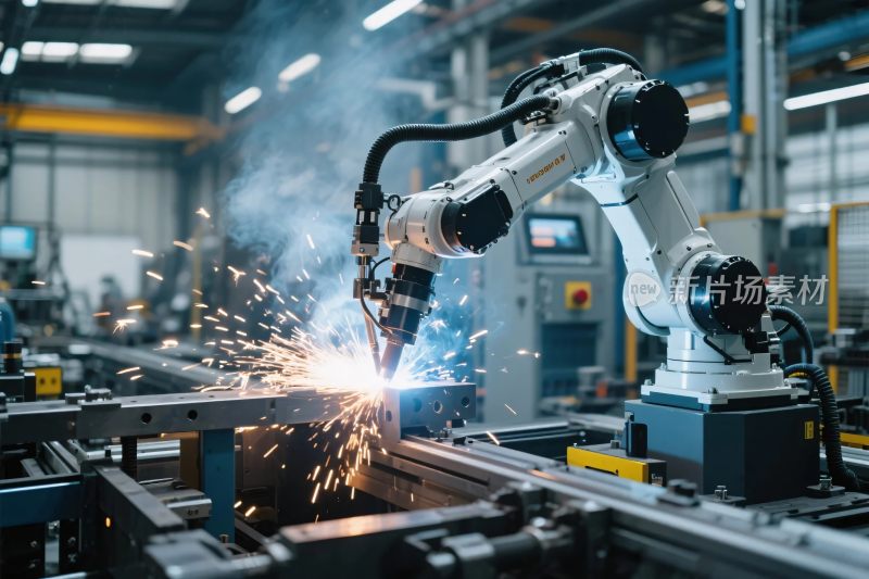 工业机器人焊接作业场景