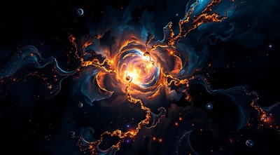 宇宙奇观星云漩涡