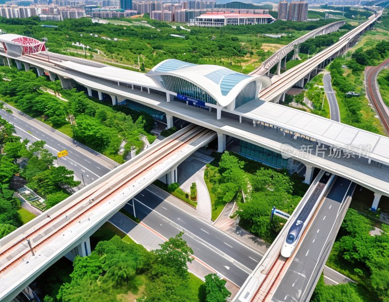 惠州南站航拍