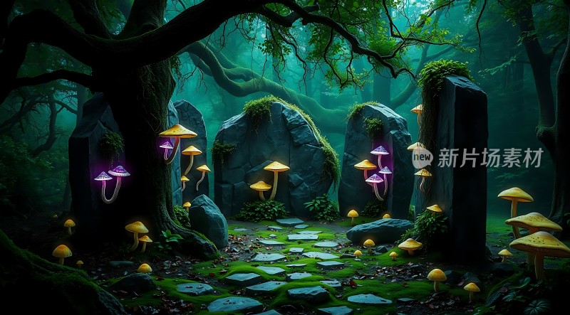 神秘森林秘境探险之旅