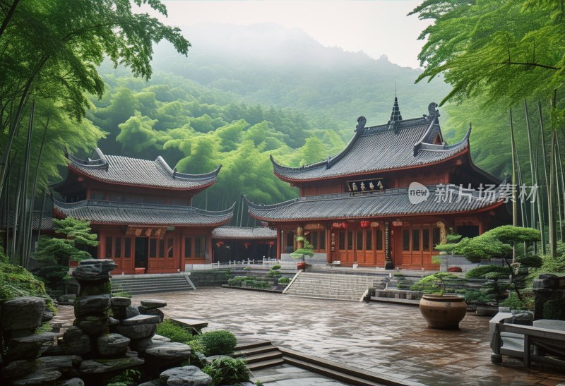 衡山紫竹林古寺