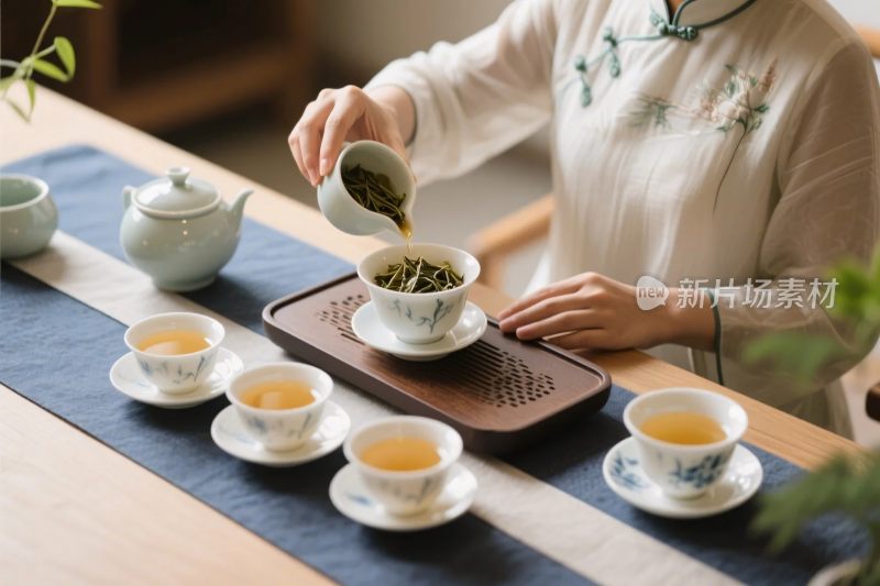 茶艺泡茶场景