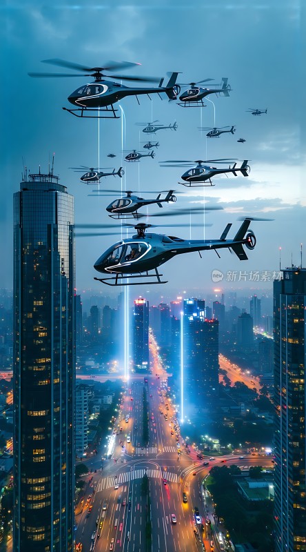未来城市空中交通新时代