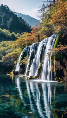 九寨沟瀑布奇观 九寨沟瀑布奇观