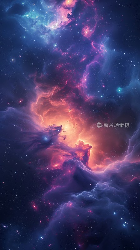 宇宙奇观星云幻彩