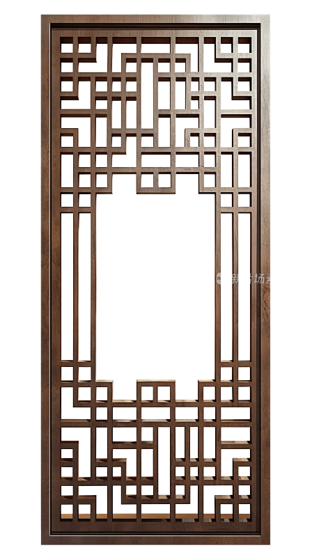 古风门窗免抠素材
