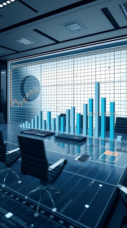 智能会议室数据分析图