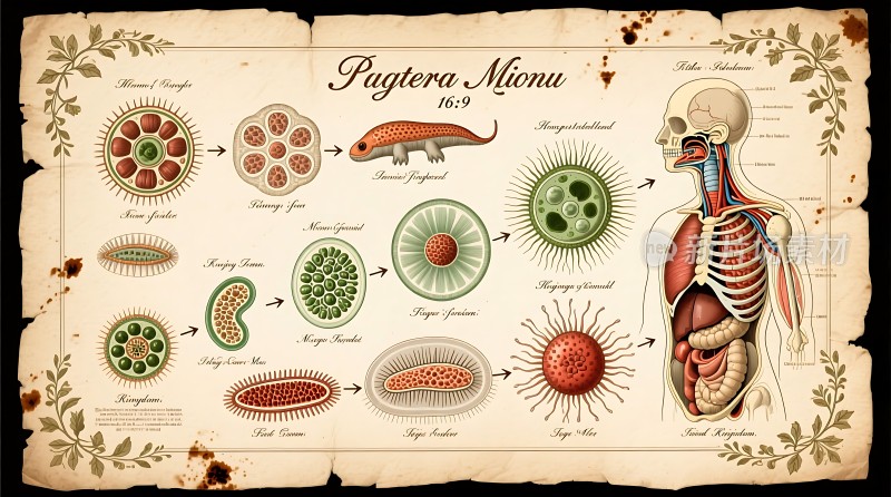 生命进化历程从单细胞到复杂生物体