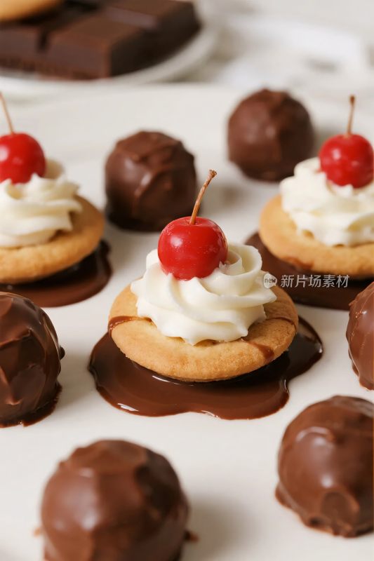 美味甜点展示图