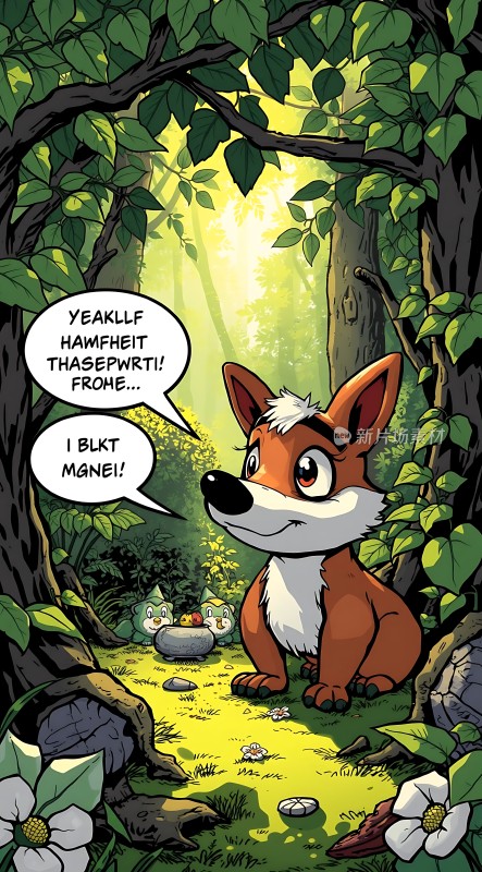 森林里的狐狸与猫鼠