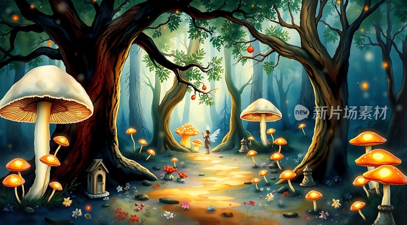 精灵森林秘境探险