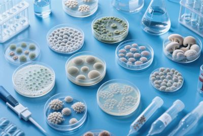 实验室微生物培养场景