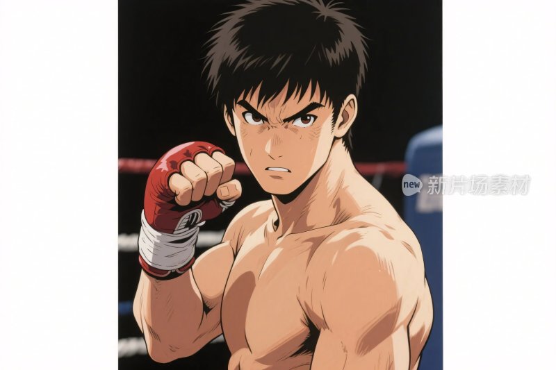 拳击手动漫角色