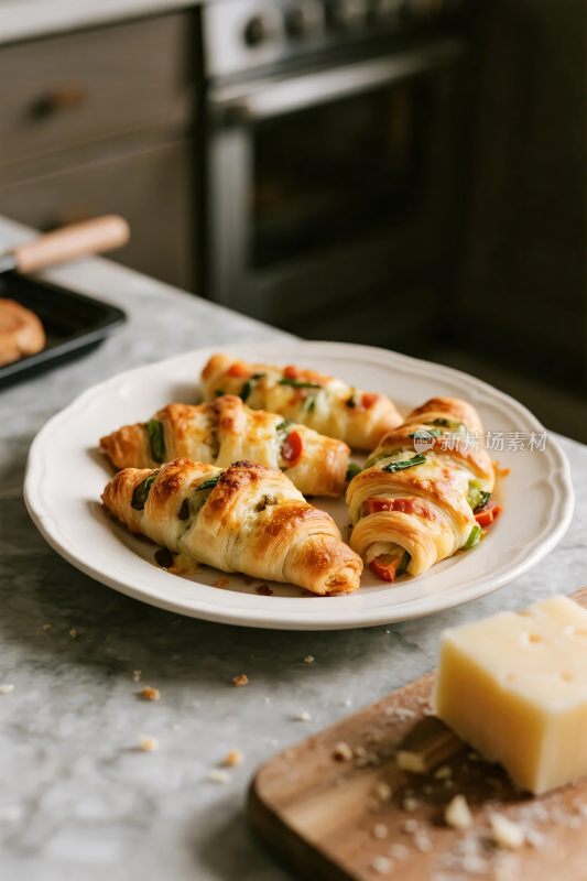 厨房烘焙食品展示