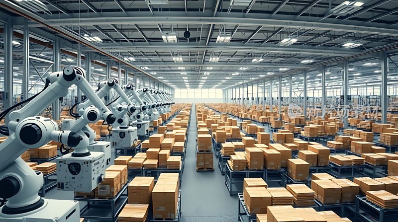 智能仓储机器人高效作业