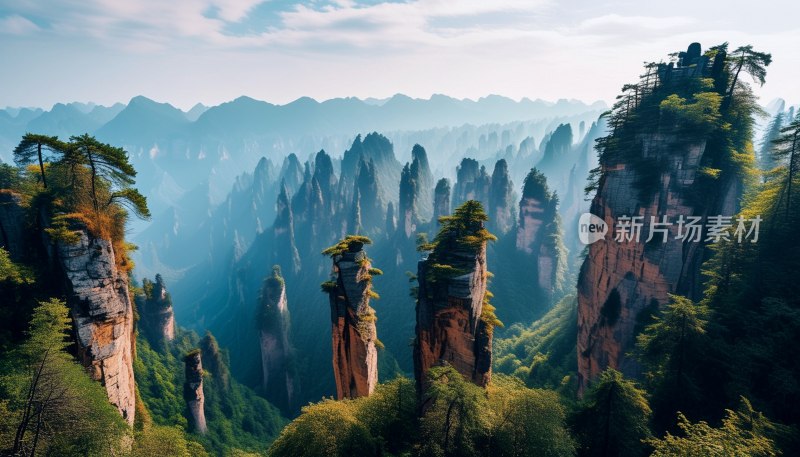 张家界群峰奇观