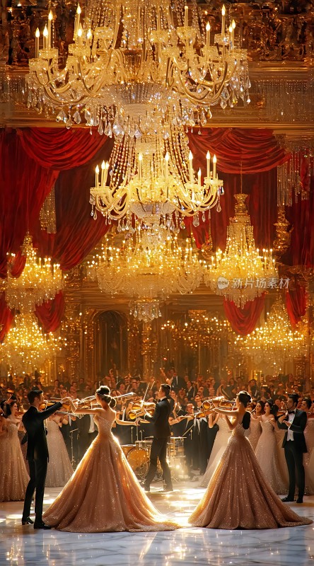金色大厅里的华丽舞会