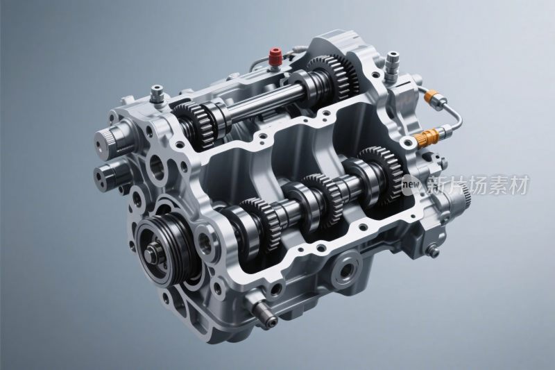 发动机机械结构图