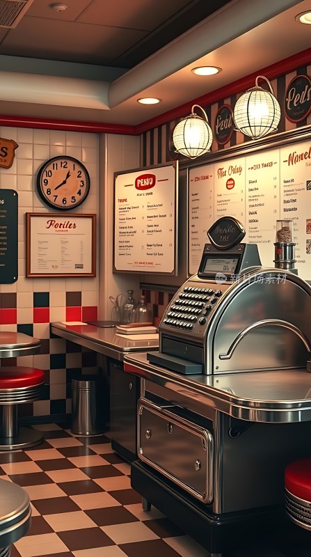 复古餐厅温馨氛围