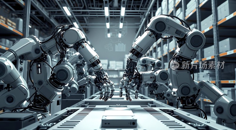 智能机器人生产线