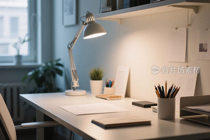 整洁办公桌面摄影