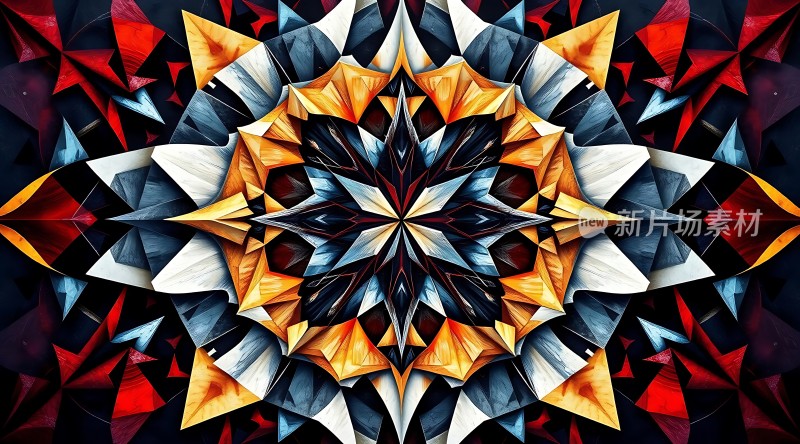 几何艺术之色彩交响