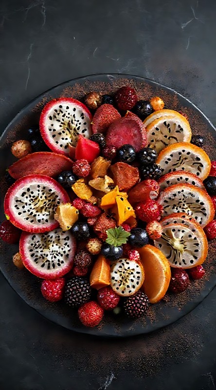 色彩缤纷水果拼盘