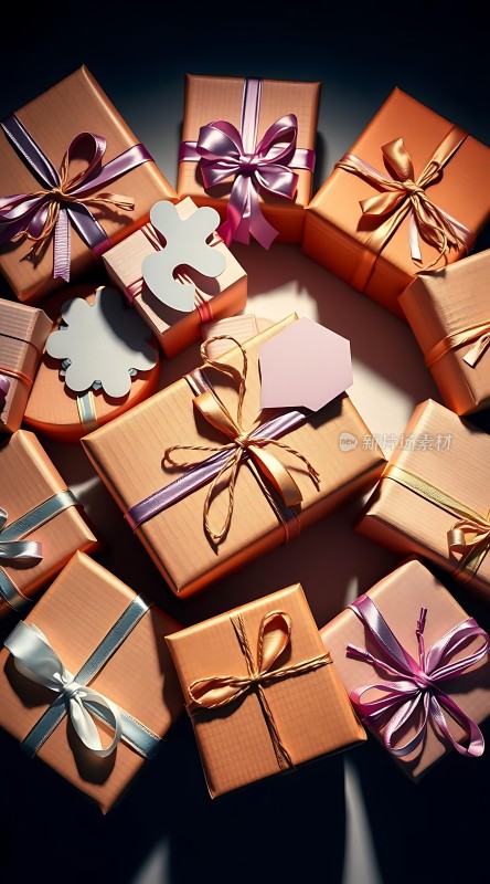精美礼物盒展示