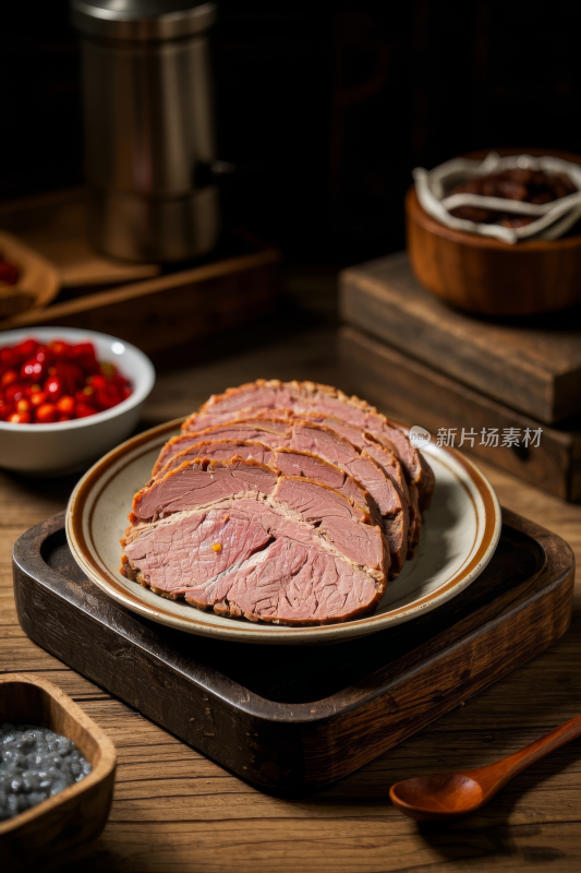 卤牛肉中国传统经典美食中式家常美味食物