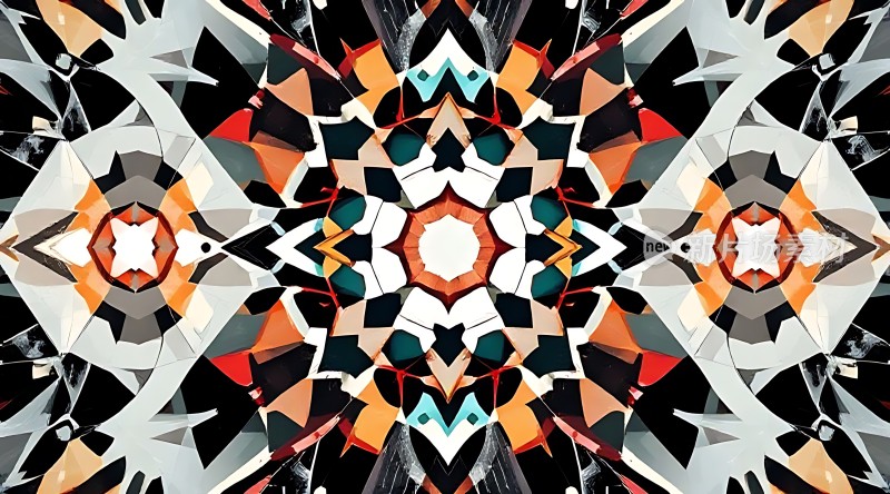色彩斑斓的几何世界
