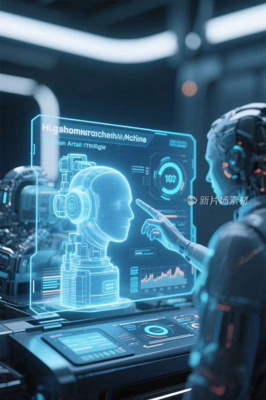 科幻未来交互界面