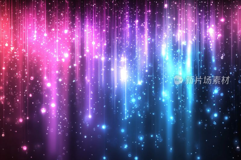 梦幻炫彩光线背景图