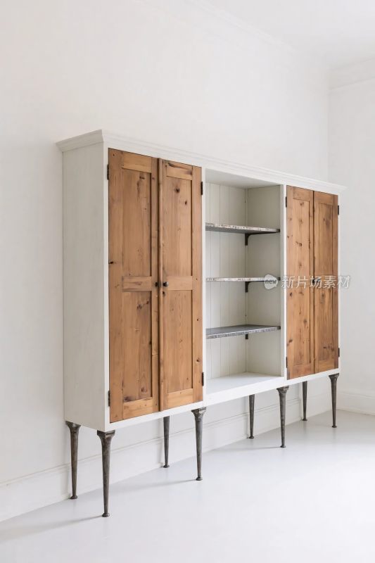 复古储物柜室内布置