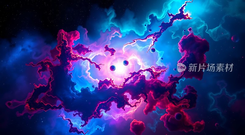 宇宙奇观星云幻彩