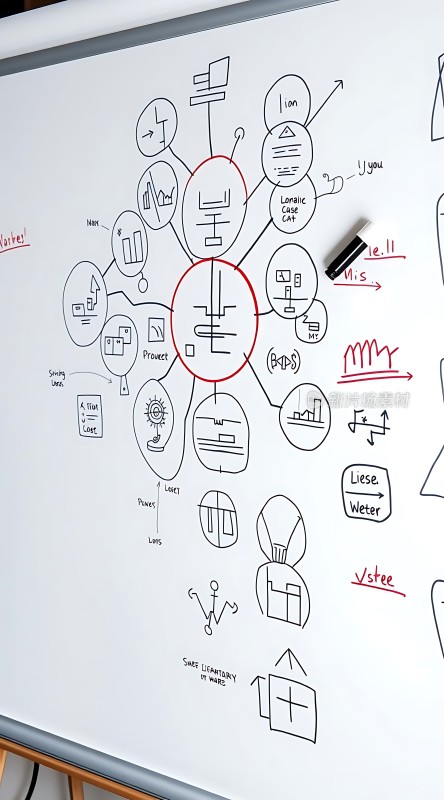 思维导图项目规划与流程设计